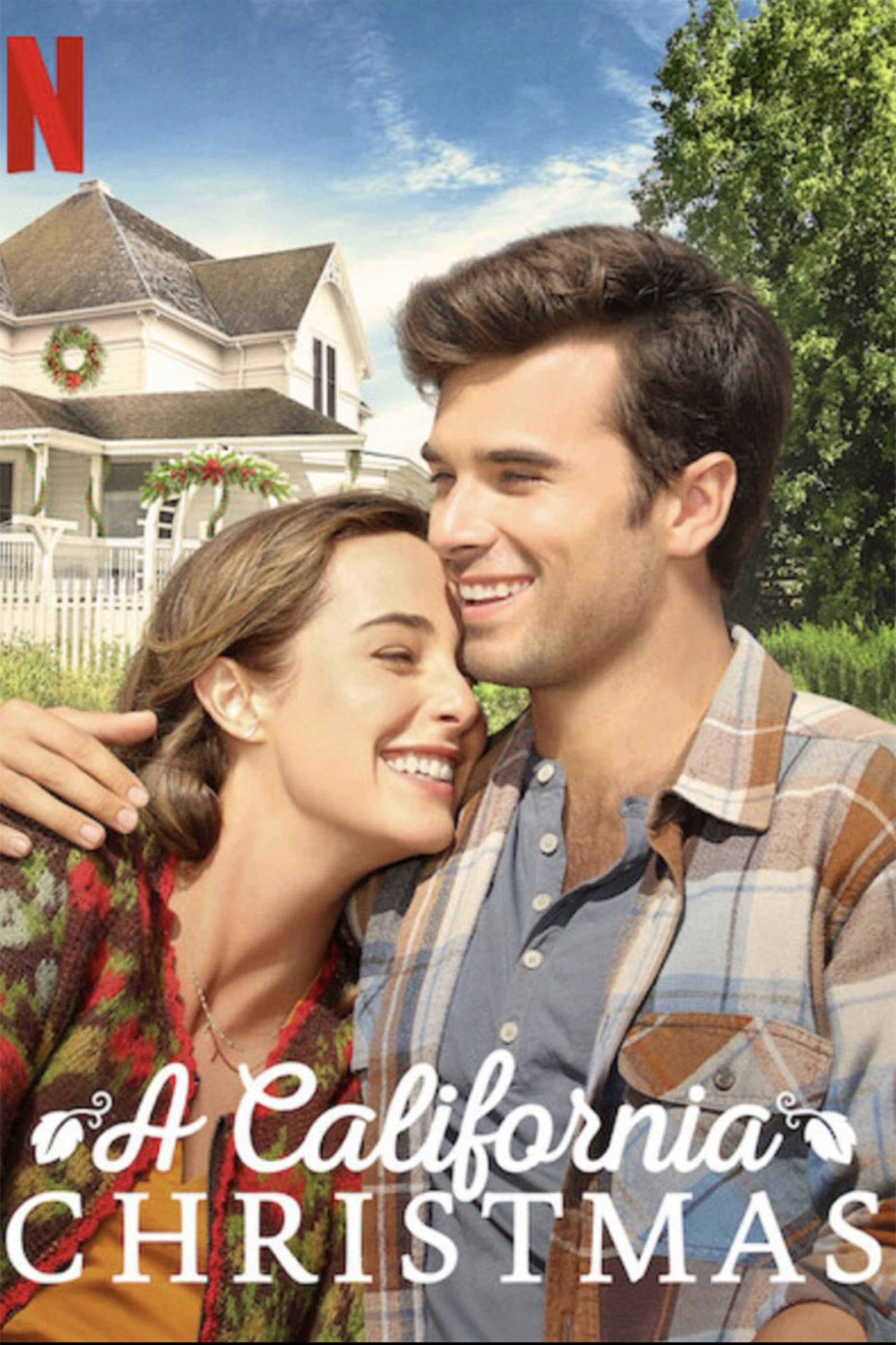 A California Christmas Poster